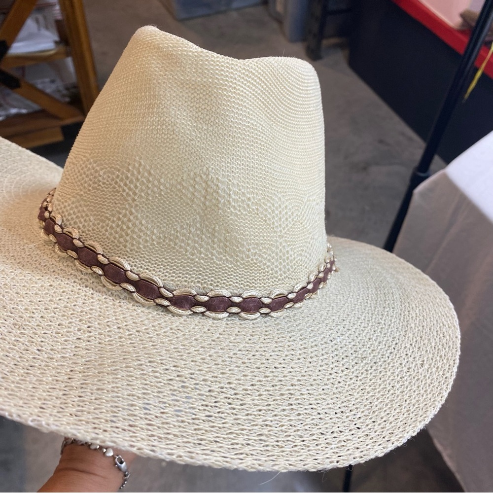 Cowboy Sun hat Lightweight Flexible Summer Western Hat 100% poly hat unisex Hat - Picture 4 of 10